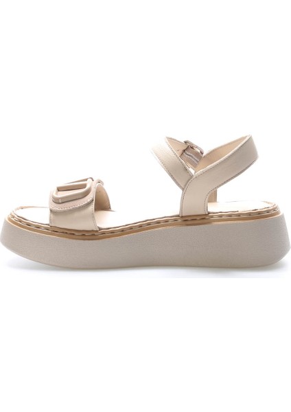 Deri Kadın Klasik Sandalet 621ZA1149 indirimleri