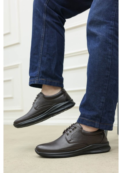 Deri Ortopedik Erkek Casual Ayakkabı 662MAECCO1POL