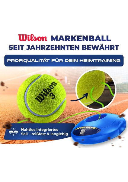 Tenis Antrenman Seti: Wilson® Top Kalitesi, Su Dolum Hazneli ve Taşıma Çantalı Yenilikçi Tekli Tenis Eğitmeni (Çocuk & Yetişkin) fiyatları