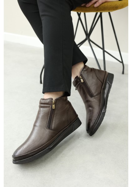 Deri Kürklü Erkek Spor Bot 724KMA22