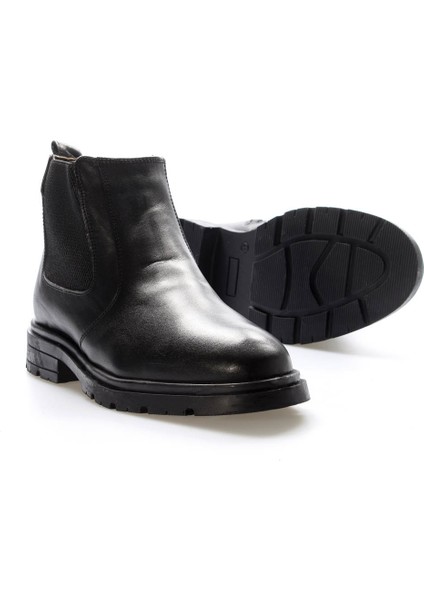 Hakiki Deri Kürklü Erkek Spor Bot 951KMA99