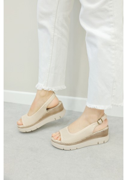 Deri Kadın Klasik Sandalet 621za1126 indirimleri