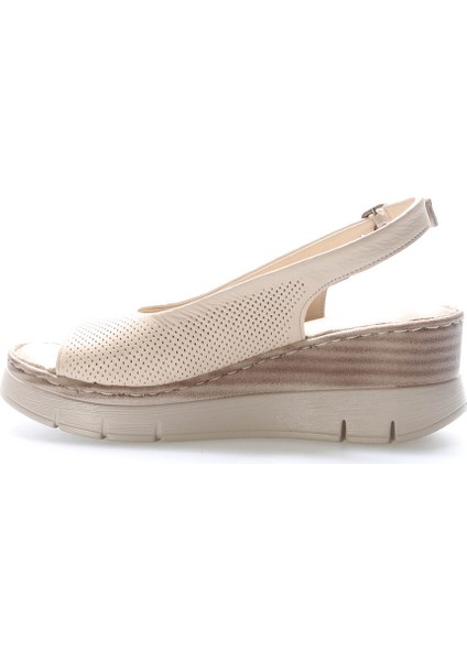 Deri Kadın Klasik Sandalet 621za1126