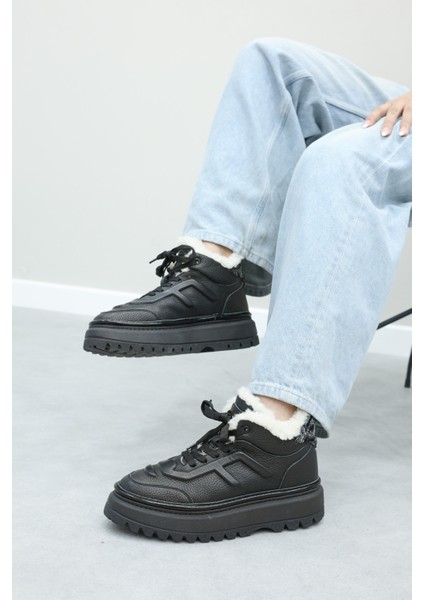 Hakiki Deri Kadın Klasik Bot 409SZA3115 indirimleri