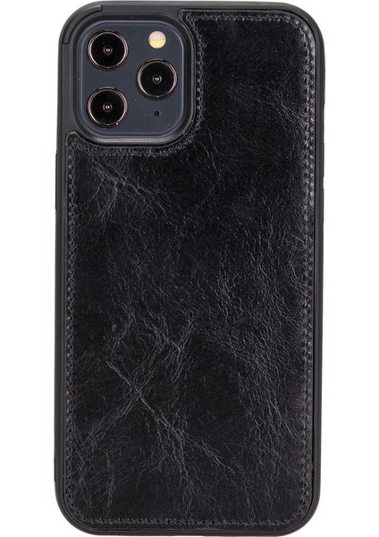 Apple iPhone 12 Pro Max Uyumlu Deri Cüzdanlı Kılıf Rst1 Siyah modelleri