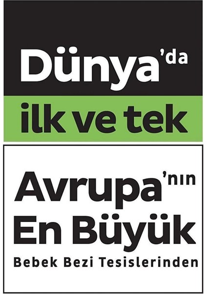 Natural Bebek Bezi 2'li Fırsat Paketi 7 Beden 40 Adet modelleri