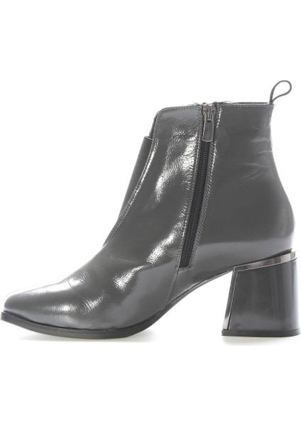 Deri Kadın Kalın Topuklu Bot 064SZA263