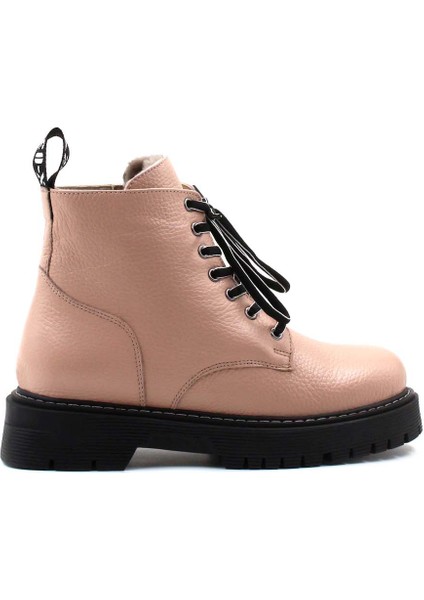 Deri Kürklü Kadın Klasik Bot 916KZA3422 indirimleri