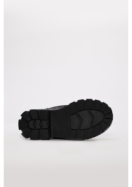 Deri Kürklü Çocuk Klasik Bot 157KXA1774