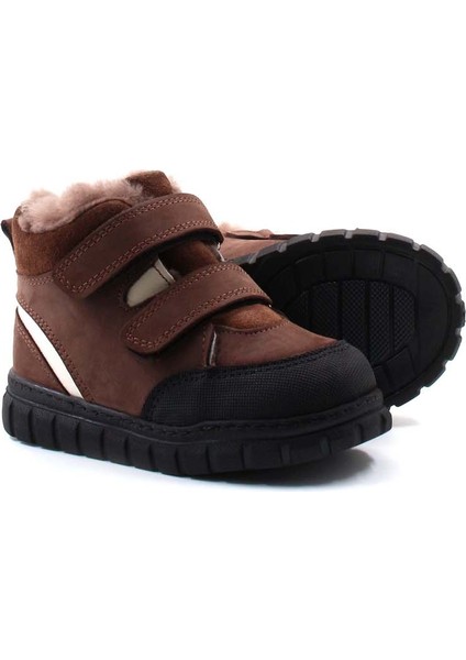 Deri Kürklü Çocuk Klasik Bot 157Kxa1979