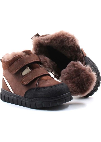 Deri Kürklü Çocuk Klasik Bot 157Kxa1979