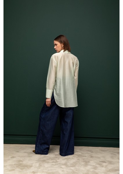 Düğmeli Yaka Detaylı Bluz 26W10808 fırsatları