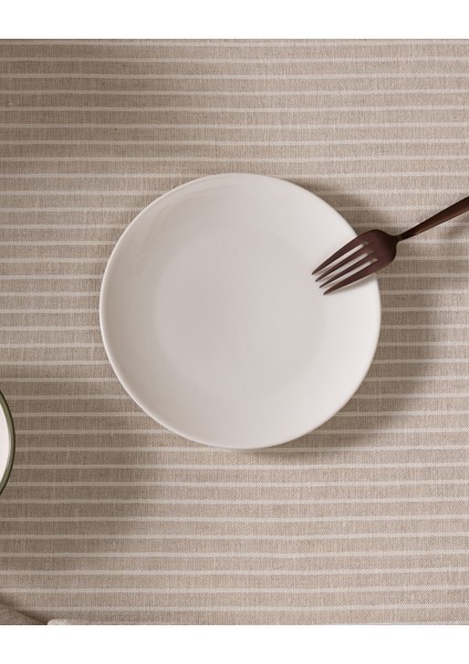 Vole Pasta Tabağı - Krem - 19 cm