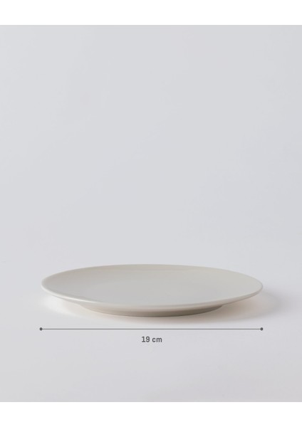Vole Pasta Tabağı - Krem - 19 cm