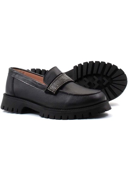 Deri Erkek Çocuk Casual Ayakkabı 006Xa0013