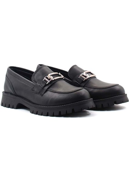 Fast Step Deri Kız Çocuk Casual Ayakkabı 612Fa855