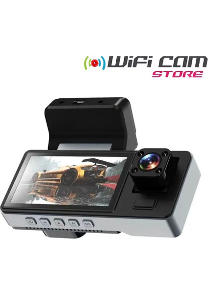 3 Kameralı Araç Kamerası Dahili Wifi Özelliği Ile Telefona Kablosuz Bağlantı fiyatları