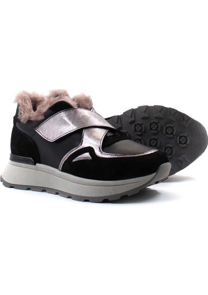 Kürklü Kadın Casual Ayakkabı 757KZA24056