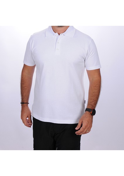Polo Yaka Tişört Beyaz fırsatları