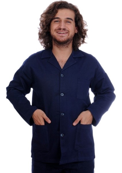 Bay Teknik Ceket 16/12 Gabardin Lacivert fırsatları