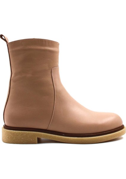 Deri Kürklü Kadın Klasik Bot 866KZA321 indirimleri