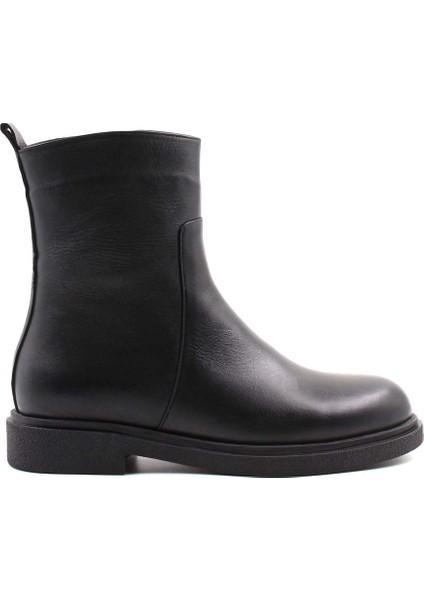 Deri Kürklü Kadın Klasik Bot 866KZA321 fırsatları