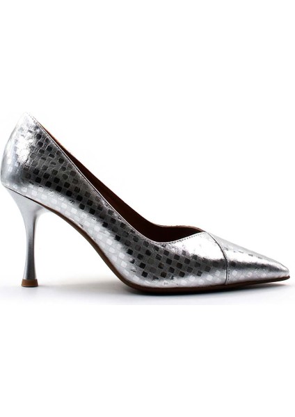 Fast Step Deri Kadın Ince Topuk Ayakkabı 019Za24-485