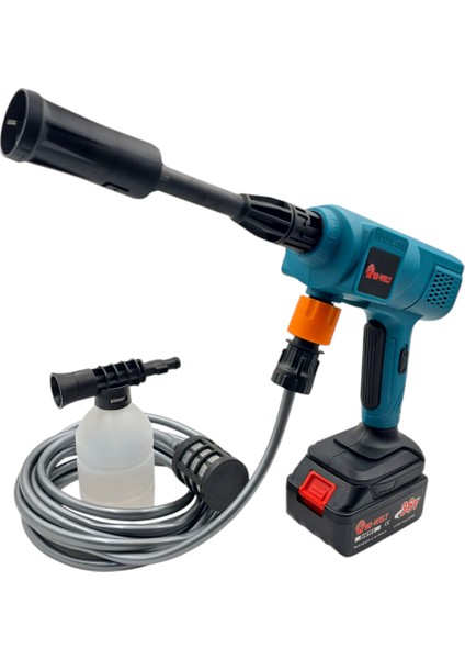 Be-Welt BHD02 Şarjlı Yıkama Makinesi ve Şarjlı Mini Kompresör Çantalı Set fiyatları