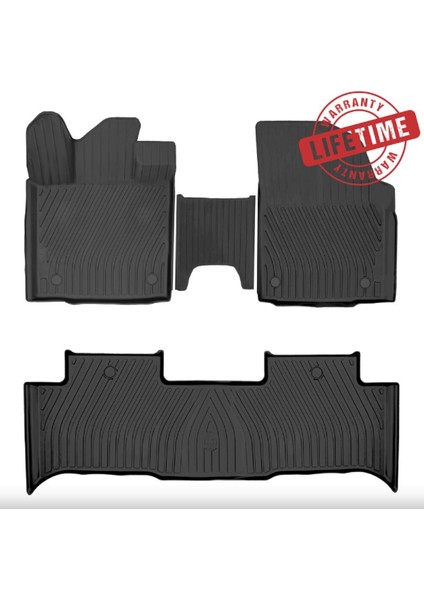 Premium Togg T10F 2025 Sonrası Uyumlu Havuzlu Paspas