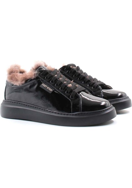 Hakiki Deri Kürklü Kadın Casual Ayakkabı 160KZA950