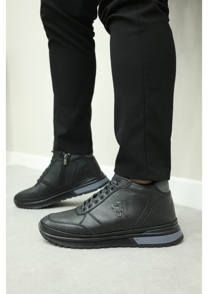 Deri Kürklü Erkek Casual Bot 856Kma3292