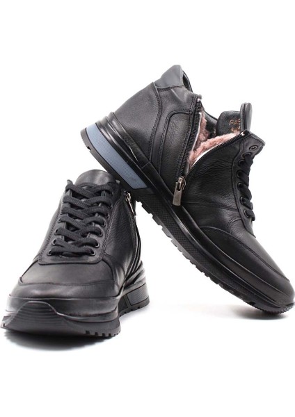 Deri Kürklü Erkek Casual Bot 856Kma3292