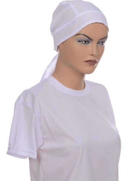 Aşçı Bandana Beyaz Standart fırsatları