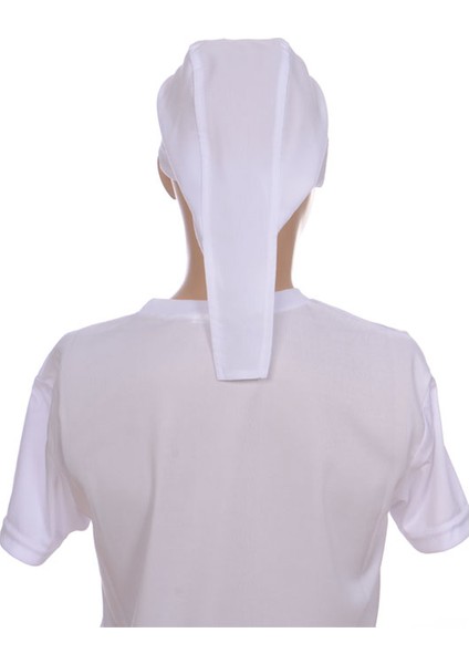 Aşçı Bandana Beyaz Standart indirimleri