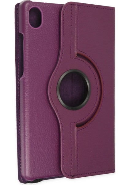 Samsung Galaxy X510 Tab S9 Fe 11 Kılıf 360 Tablet Deri Kılıf - Mürdüm - MRS9753-9864