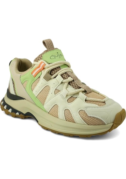 317 Kadın 25KA Sneaker Günlük Ayakkabı Bej