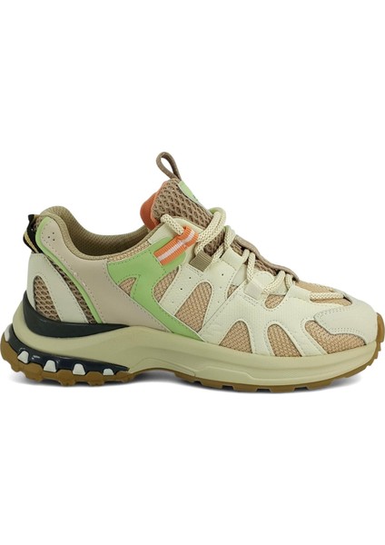 317 Kadın 25KA Sneaker Günlük Ayakkabı Bej modelleri