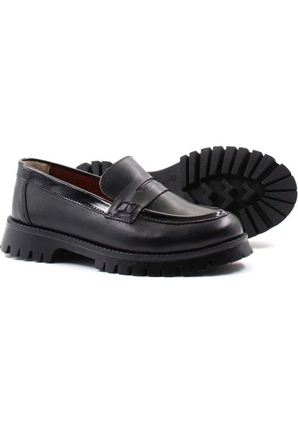 Fast Step Deri Kız Çocuk Casual Ayakkabı 006Xa0020