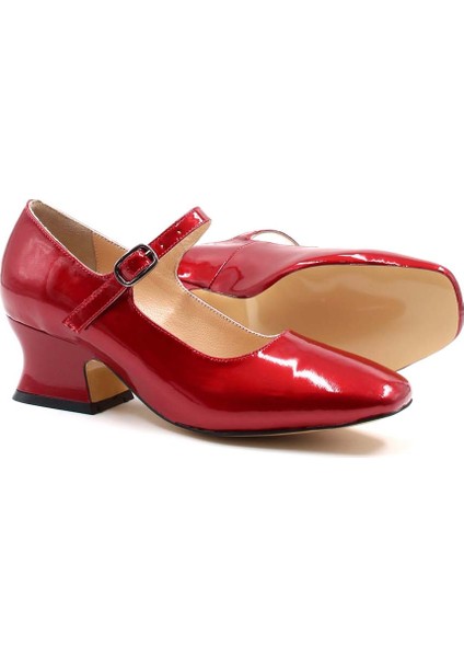 Hakiki Deri Kadın Dolgu Topuk Ayakkabı 064ZA368