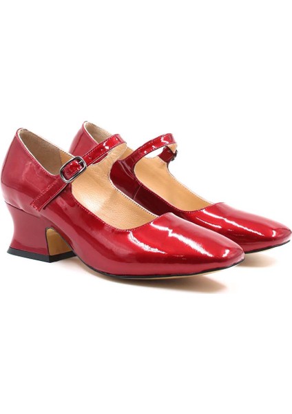 Hakiki Deri Kadın Dolgu Topuk Ayakkabı 064ZA368