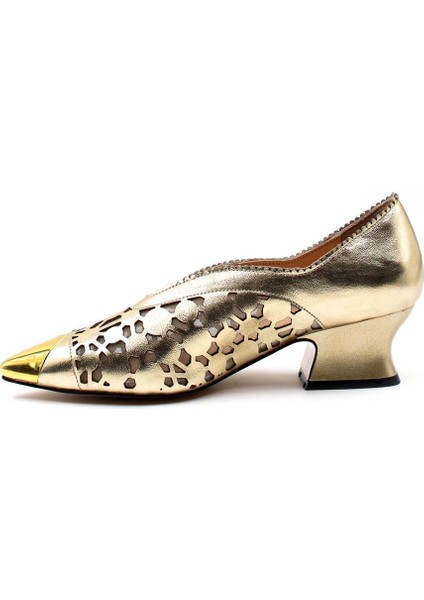 Kadın Kalın Topuklu Ayakkabı 064Za366 indirimleri
