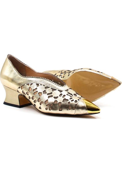 Kadın Kalın Topuklu Ayakkabı 064Za366