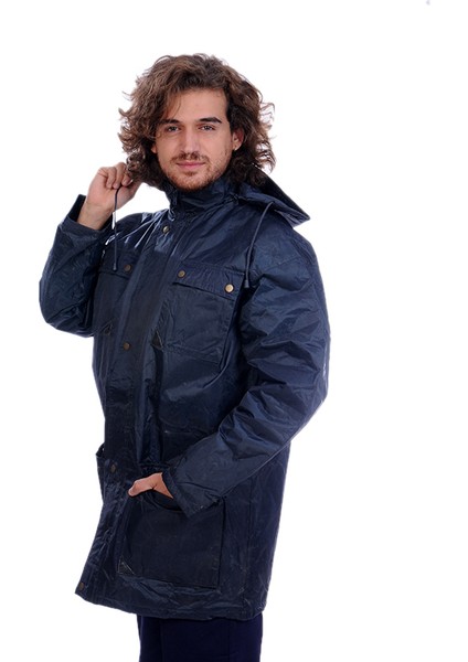 Kışlık İş Kabanı Kapşonlu