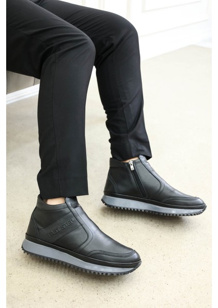 Hakiki Deri Kürklü Erkek Spor Bot 722KMA241 indirimleri