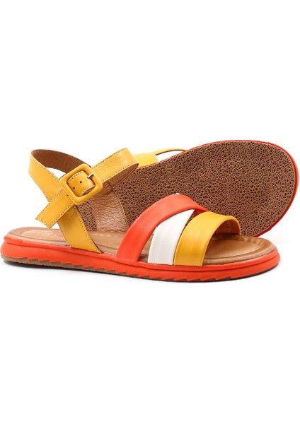 Deri Kadın Klasik Sandalet 657ZA2467