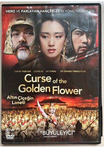 Altın Çiçeğin Laneti (Curse Of The Golden Flower) DVD (Orjinal Dönem Baskı Dvd)