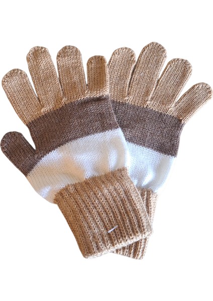 Garson Beden Erkek Çocuk Eldiven Kahverengi - 8-12 Yaş fırsatları