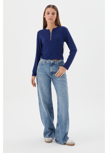 Yakası Fermuarlı Penye Body Lacı fiyatları