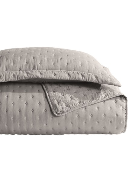 Helena Yatak Örtüsü Tek Kişilik 2 Parça (180x240 cm) Taş