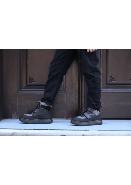 Deri Kürklü Unisex Çocuk Klasik Bot 157KXA2710 indirimleri